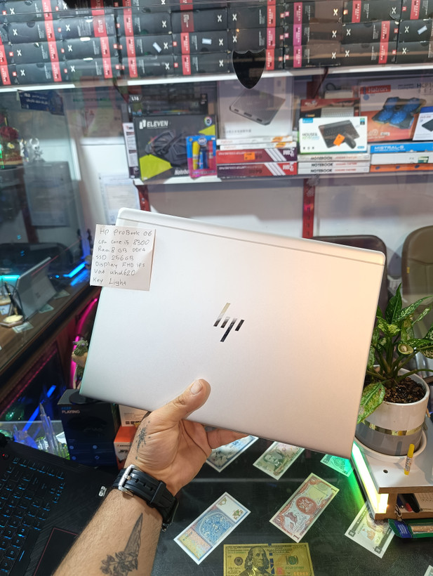 لپتاپ اچپی الایت بوک Hp Elitebook g6 core i5 8th