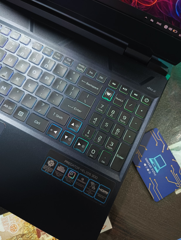 لپتاپ ایسر Acer Predator Helios 300 Rtx 3060 super Core i7 Ddr5