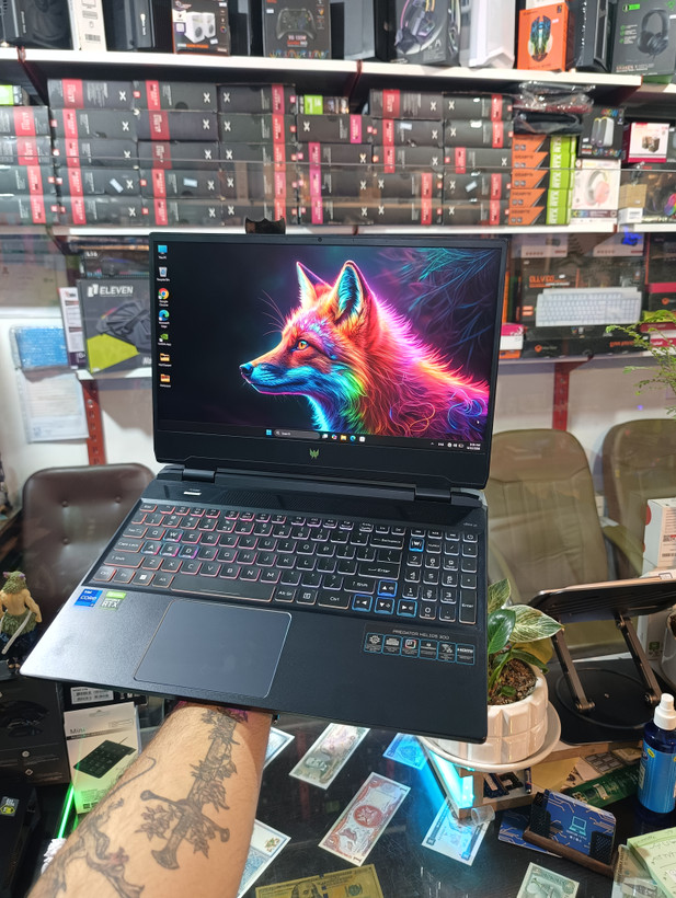 لپتاپ ایسر Acer Predator Helios 300 Rtx 3060 super Core i7 Ddr5